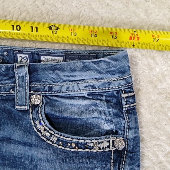 Miss Me Jeans size 29 Easy Skinny Distressed - Picture 14 of 15